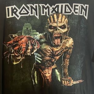 Iron Maiden Band Tee - The Book of Souls Tour 2016 - 2017